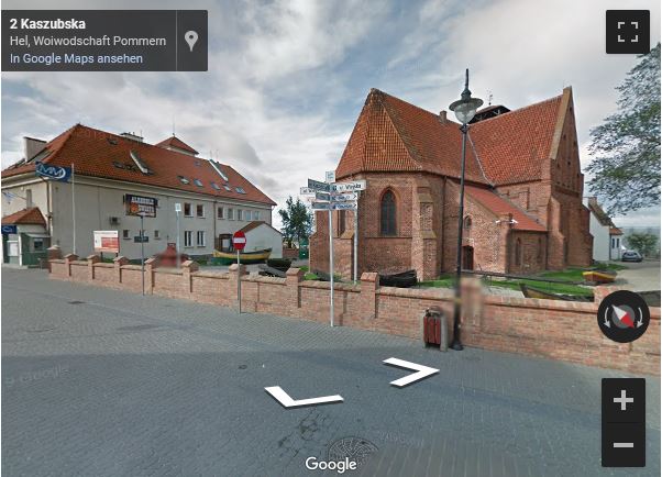 Screenshot von Hela mit Google Street View